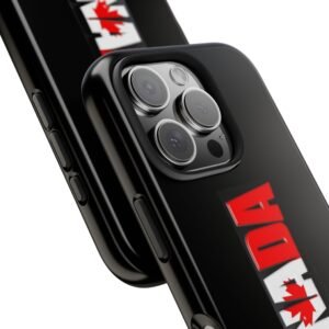 Canada Flag Tough Phone Case, Protective Canadian Flag Phone Cover, Strong Phone Case for Canada Lovers, Durable Maple Leaf Phone Case