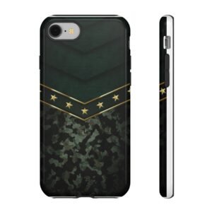 Military-Inspired Phone Case, Tough Cases for Veterans or Army Enthusiasts, Unique Camo Design, Durable Phone Protection, Gift for Him