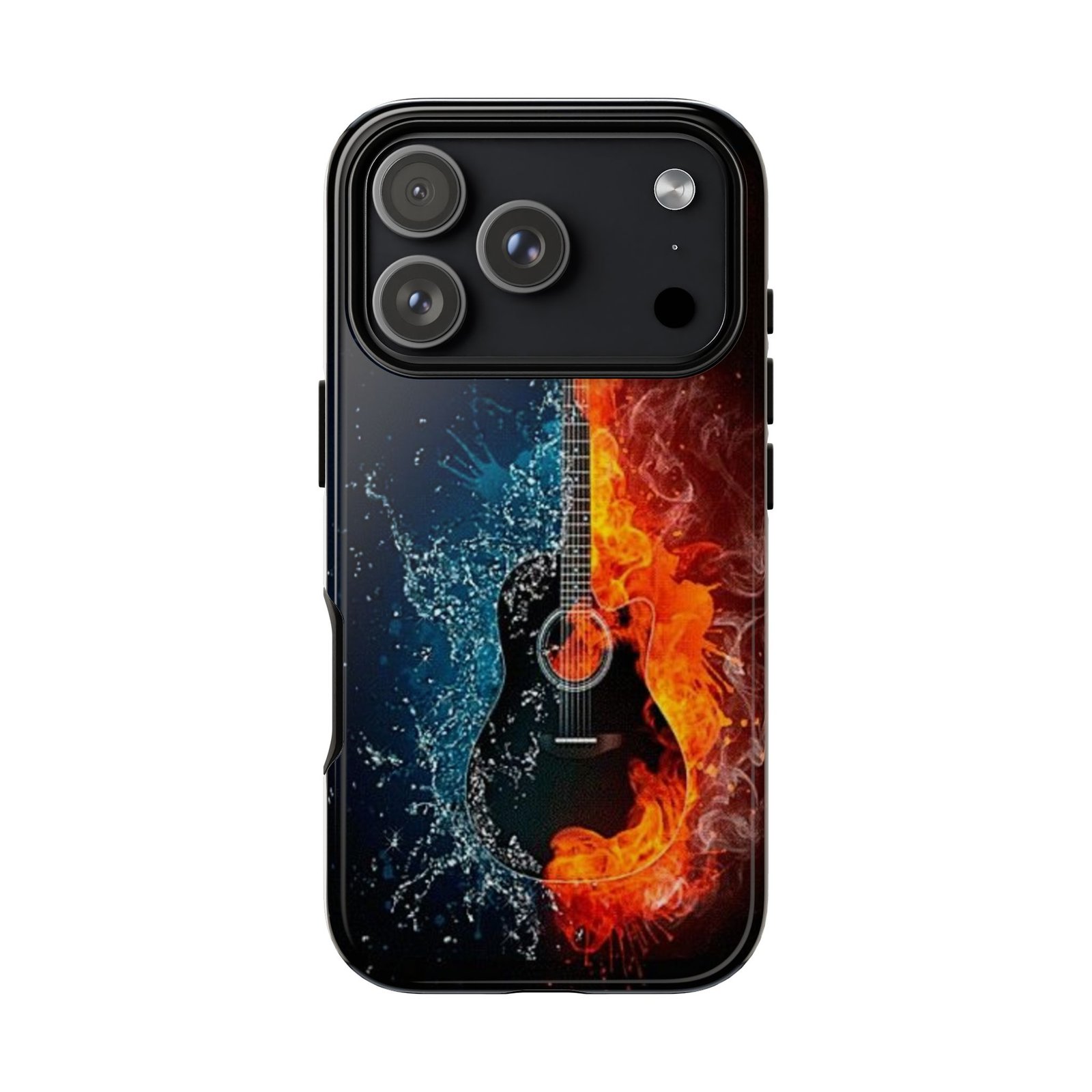 Fiery Guitar Phone Case - Artistic Protector, Music Lover Gift, Vibrant Accessory for Artists and Musicians, Personalized Tech Item, Unique - Image 160