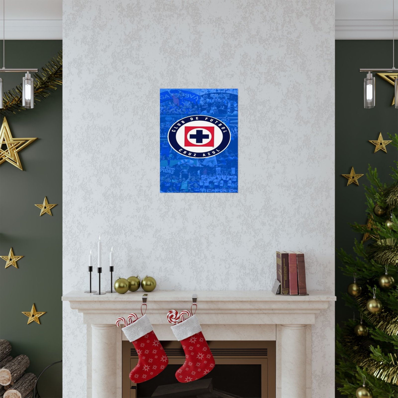 Cruz Azul Vertical Posters, Soccer Fan Decor, Sports Wall Art, Matte Wall Prints, Ideal Gift for Football Lovers, Team Spirit Decoration - Image 9