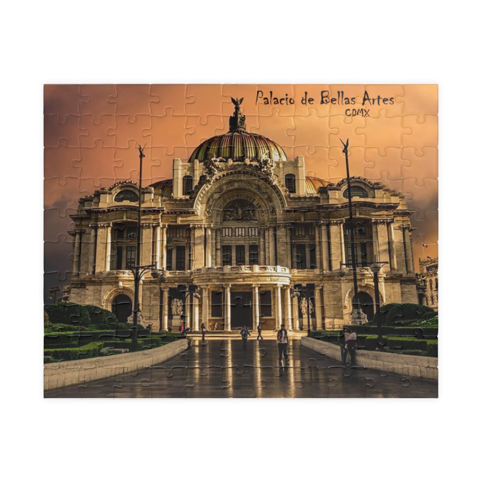 CDMX, Ciudad de Mexico, Palacio de Bellas Artes Puzzle, 110-1014 Piece Jigsaw, Art Lover Gift, Home Decor, Relaxation Activity, Family Fun