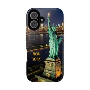 Statue of Liberty Phone Case, Tough Cases for New Yorkers, Gift for Travelers, Urban Style, NYC Phone Accessories
