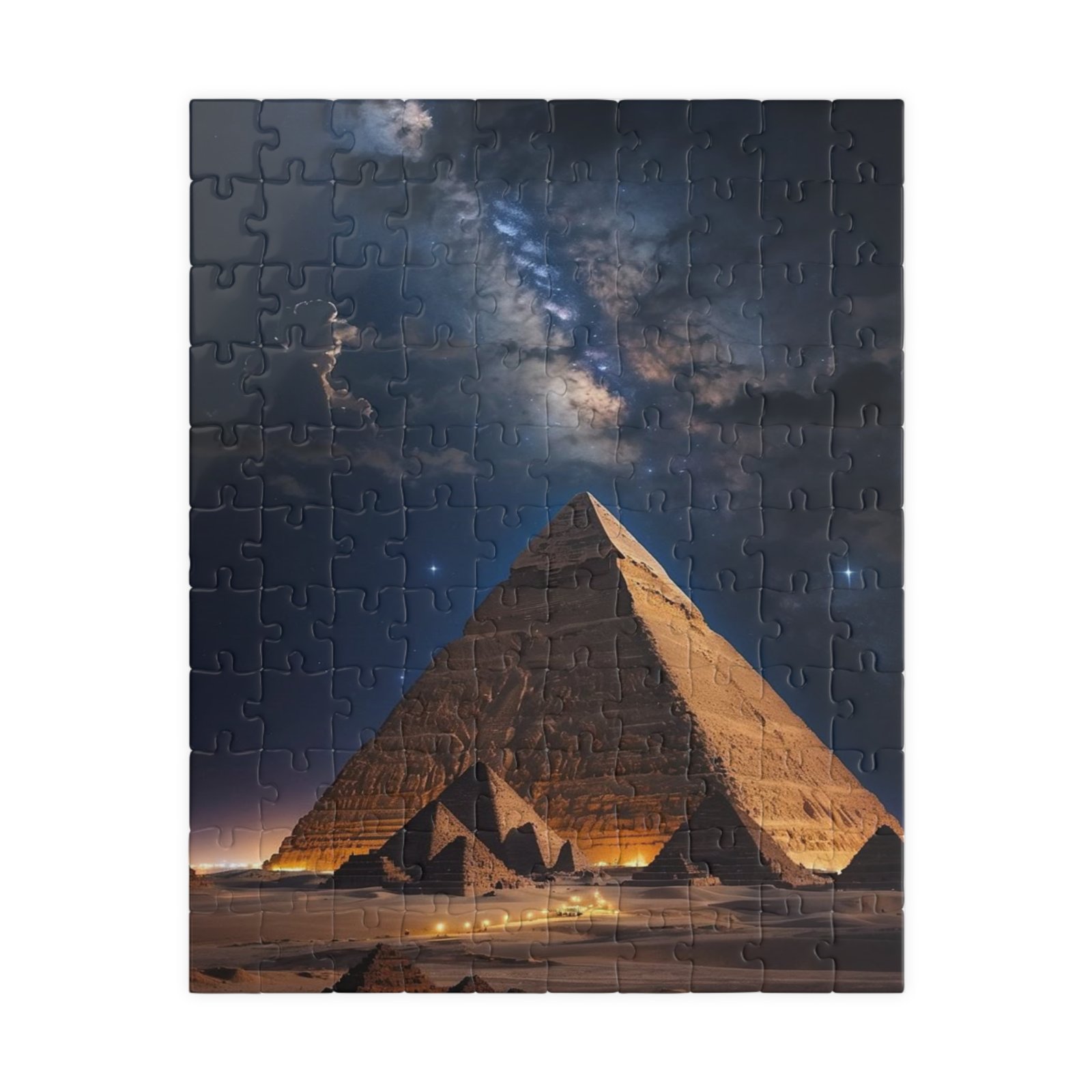 Majestic Pyramid Puzzle - 110, 252, 520, 1014-piece, Ancient Egypt Gift, Jigsaw Fun, Family Activity, Home Decor - Image 2