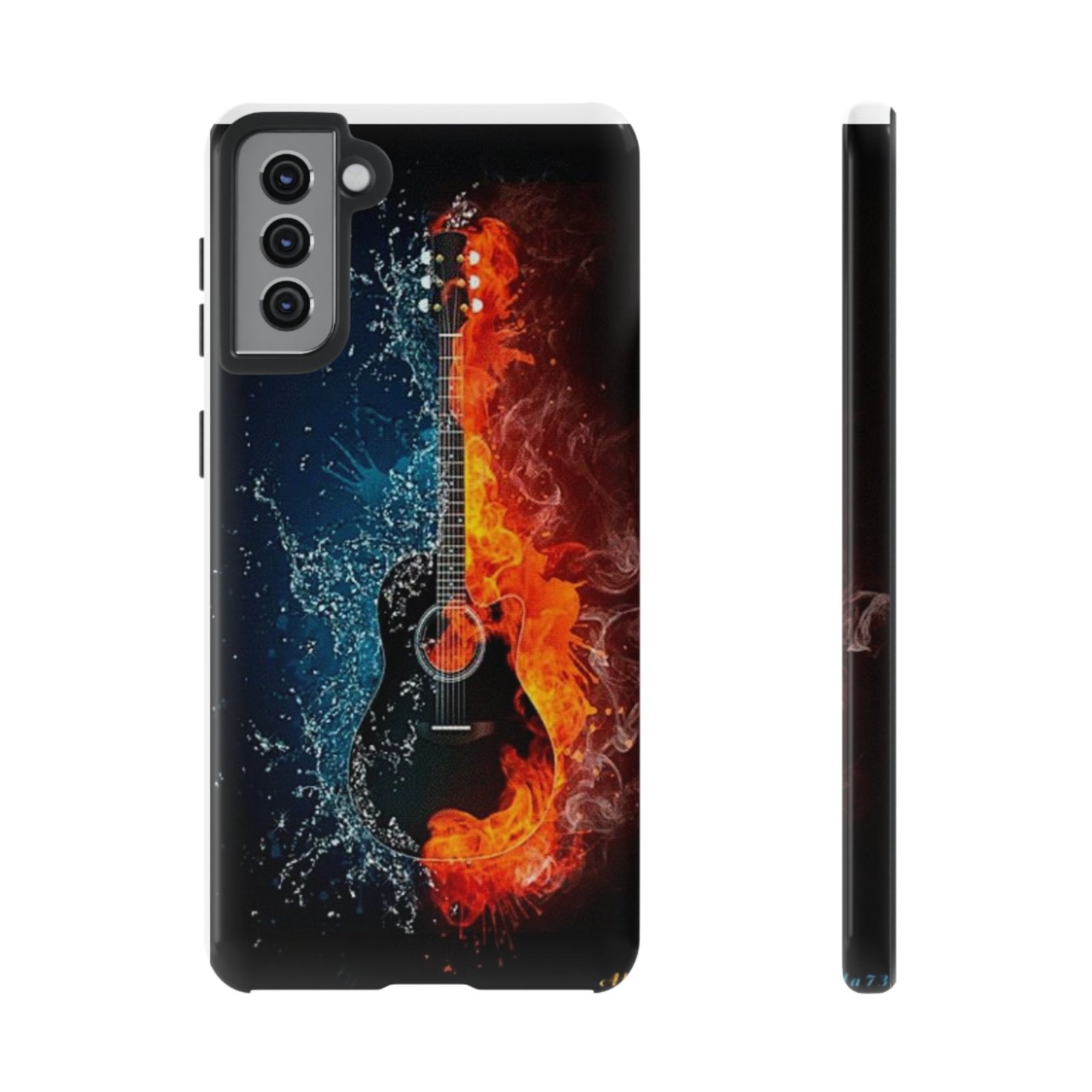 Fiery Guitar Phone Case - Artistic Protector, Music Lover Gift, Vibrant Accessory for Artists and Musicians, Personalized Tech Item, Unique - Image 25