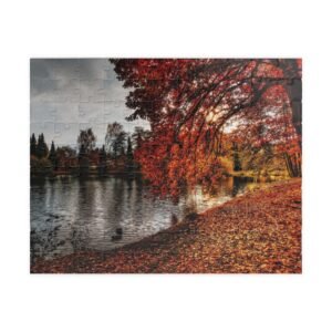 Autumn Serenity Puzzle - Perfect Family Activity, Gift for Nature Lovers, Cozy Nights In, 110, 252, 520, 1014-piece