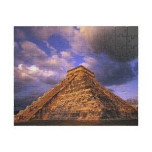 Chichen Itza Puzzle - Fun Family Activity, Relaxing Game, Educational Gift, Home Decor, Travel Memento, 110/252/520/1014-Piece