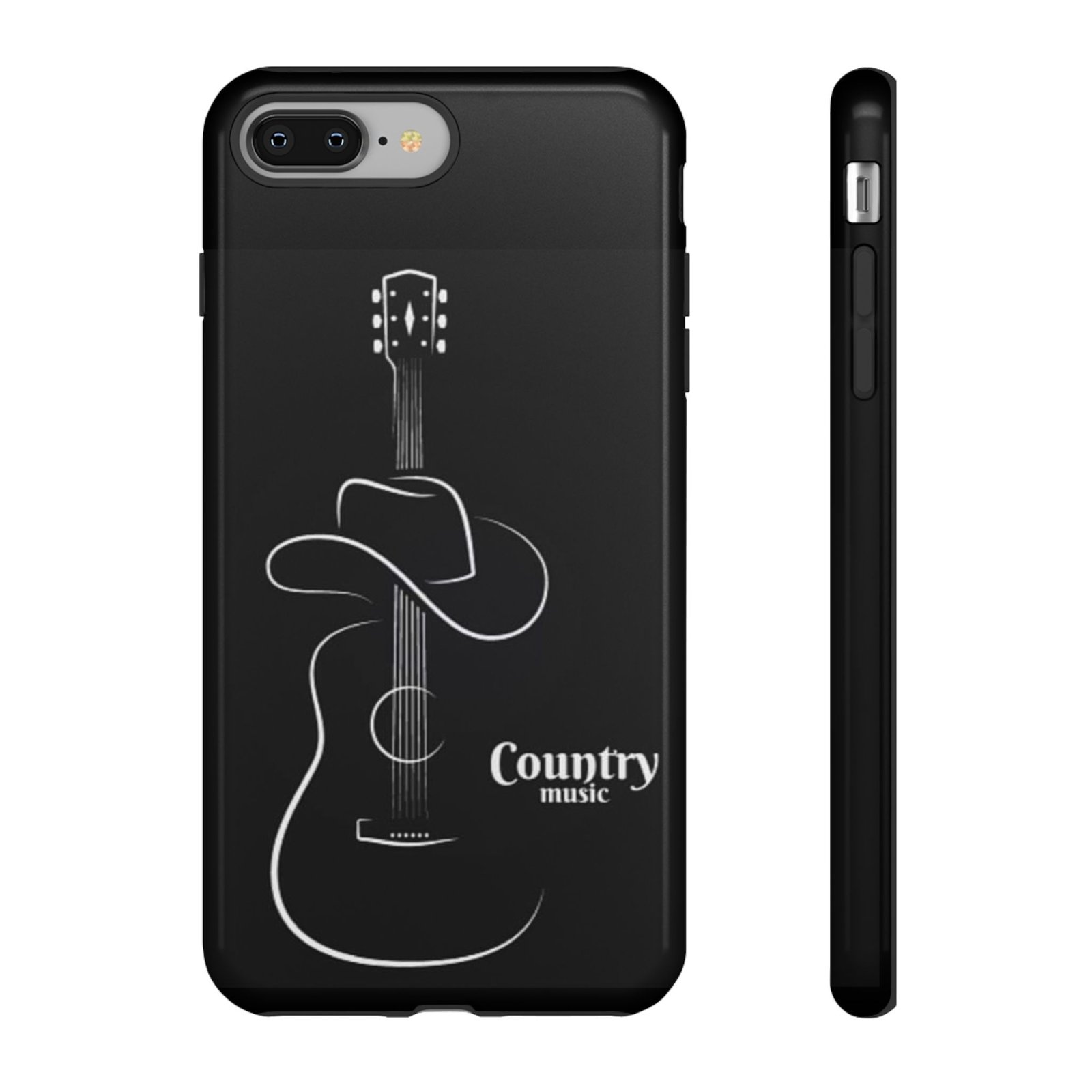 Country Music Phone Case, Tough Cases, Guitar Lover Gift, Country Musician Accessory, Music Themed Phone Cover, Durable Phone Protection - Image 3