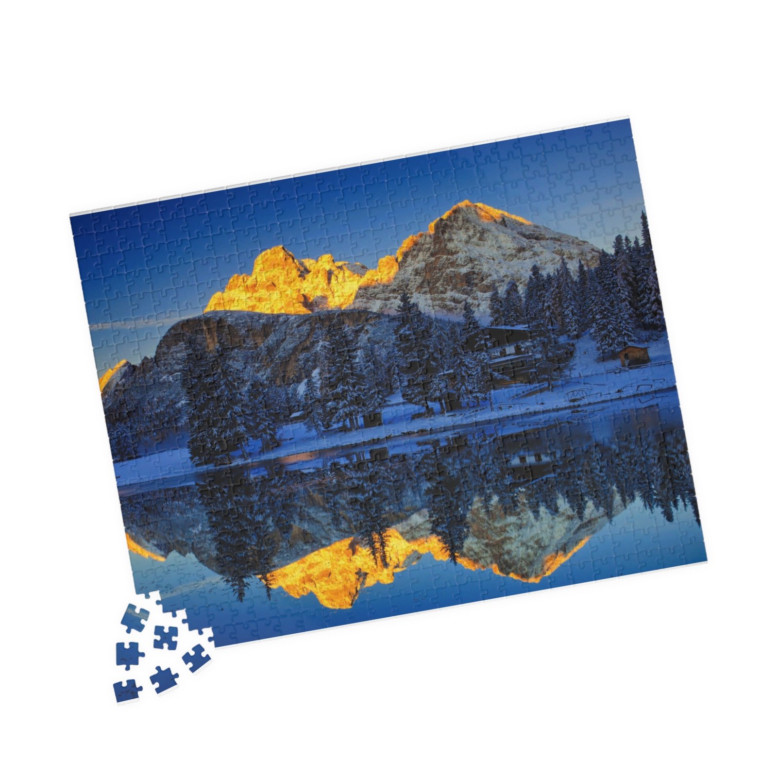 Majestic Mountain Reflection Puzzle, Scenic Jigsaw for Nature Lovers, 110-1014 Pieces, Relaxing Family Activity, Gift for Outdoorsy Friends - Image 4