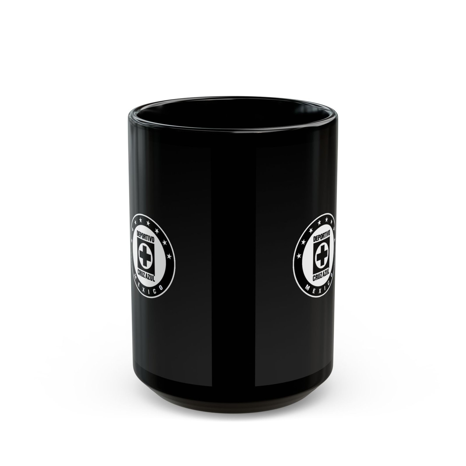 Cruz Azul Soccer Crest Black Mug – 11oz & 15oz Fan Coffee Cup - Image 9