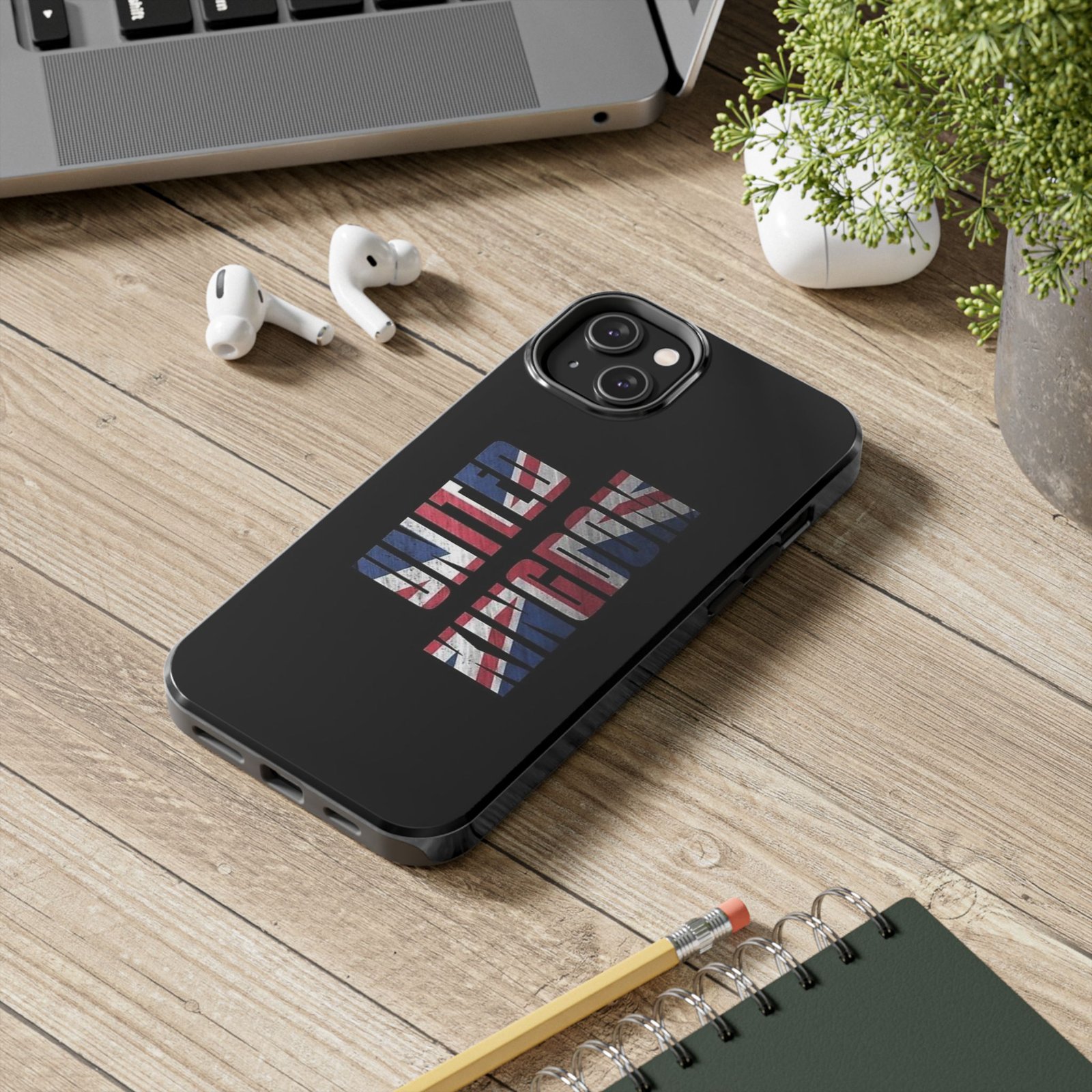 Tough Phone Cases - United Kingdom England Flag, British Flag Phone Case, UK Pride Phone Cover, Patriotic Phone Accessories, England Flag - Image 3