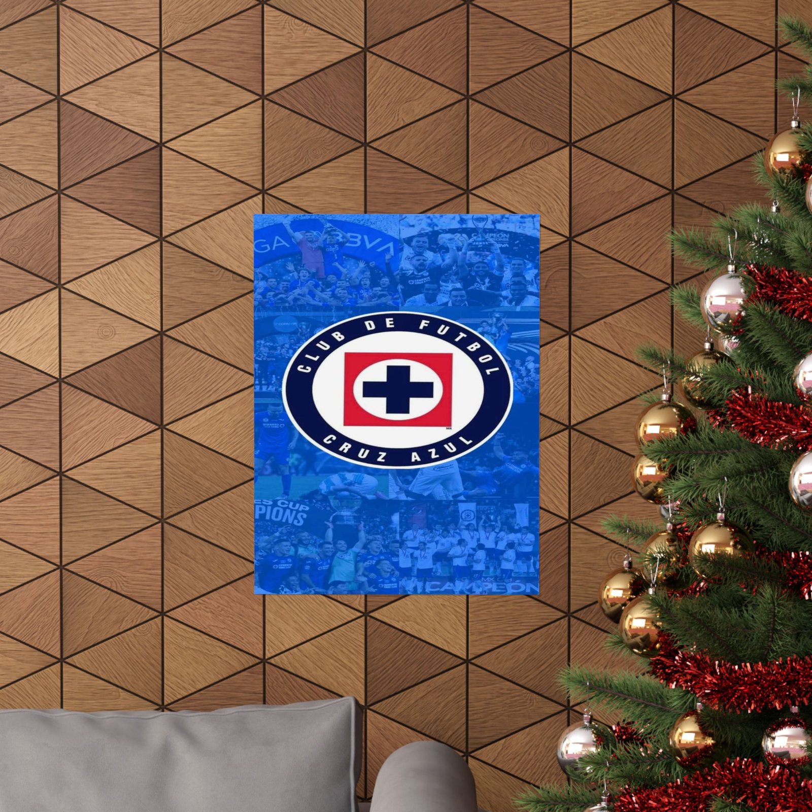 Cruz Azul Vertical Posters, Soccer Fan Decor, Sports Wall Art, Matte Wall Prints, Ideal Gift for Football Lovers, Team Spirit Decoration - Image 5