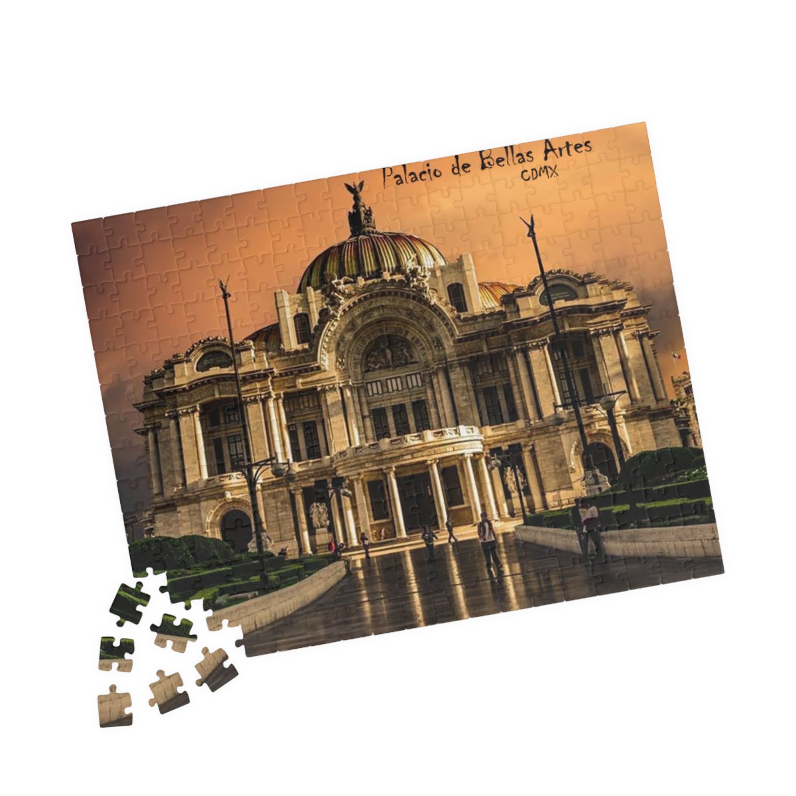 CDMX, Ciudad de Mexico, Palacio de Bellas Artes Puzzle, 110-1014 Piece Jigsaw, Art Lover Gift, Home Decor, Relaxation Activity, Family Fun - Image 4