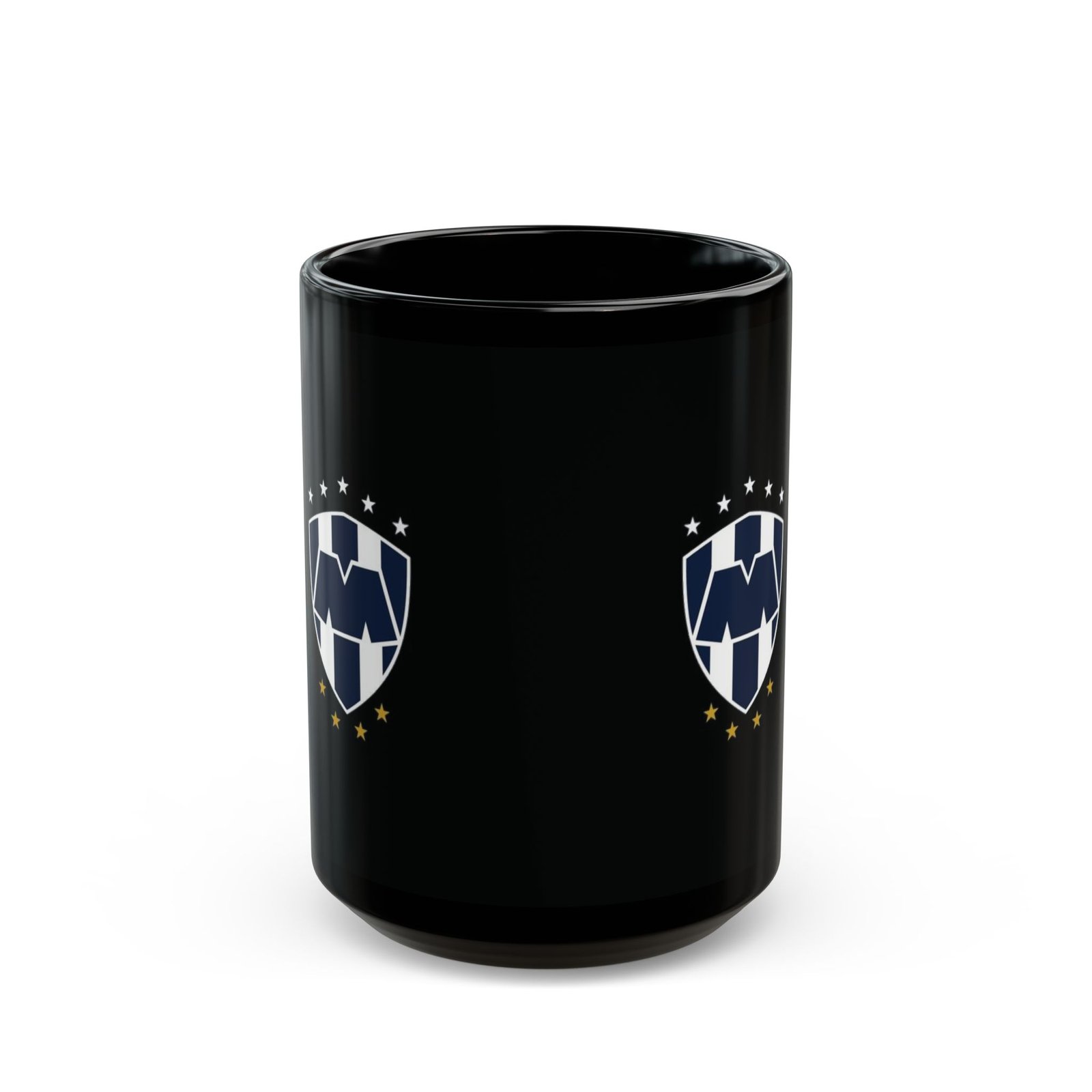 Rayados Monterrey Crest Black Coffee Mug — Soccer Fan 11oz/15oz - Image 8