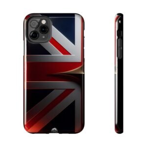 Patriotic Tough Phone Cases - Durable British Flag Design for Protection, Gift for UK Lovers, Perfect for Holidays and Celebrations, Phone