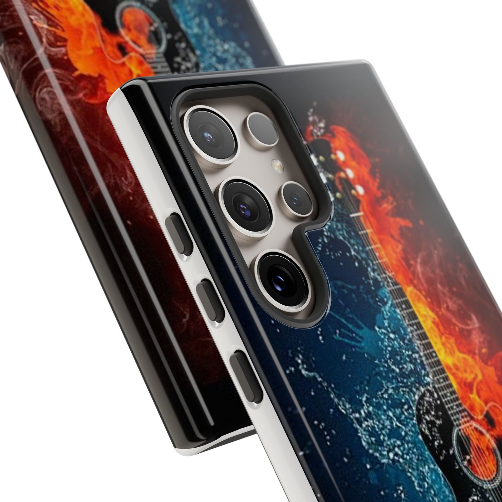 Fiery Guitar Phone Case - Artistic Protector, Music Lover Gift, Vibrant Accessory for Artists and Musicians, Personalized Tech Item, Unique - Image 113