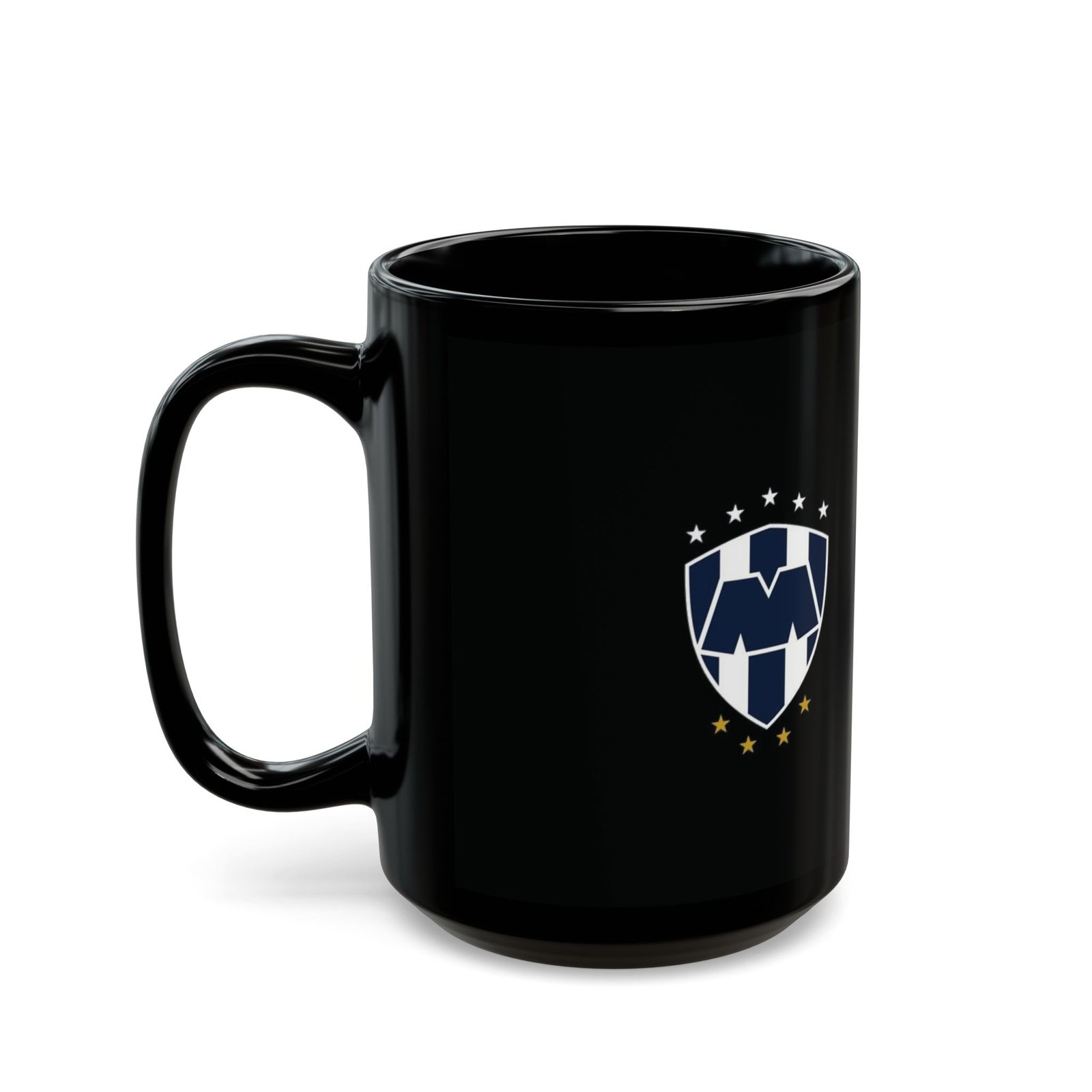 Rayados Monterrey Crest Black Coffee Mug — Soccer Fan 11oz/15oz - Image 10