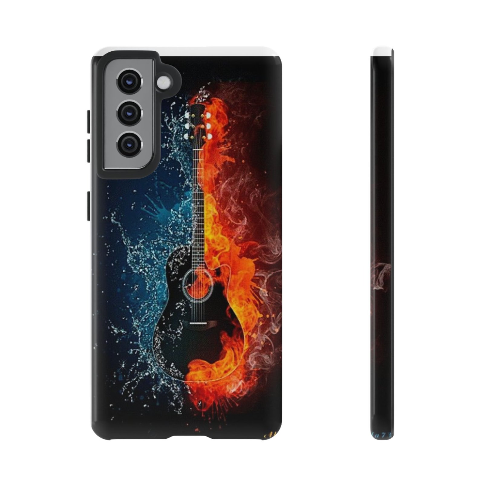 Fiery Guitar Phone Case - Artistic Protector, Music Lover Gift, Vibrant Accessory for Artists and Musicians, Personalized Tech Item, Unique - Image 21
