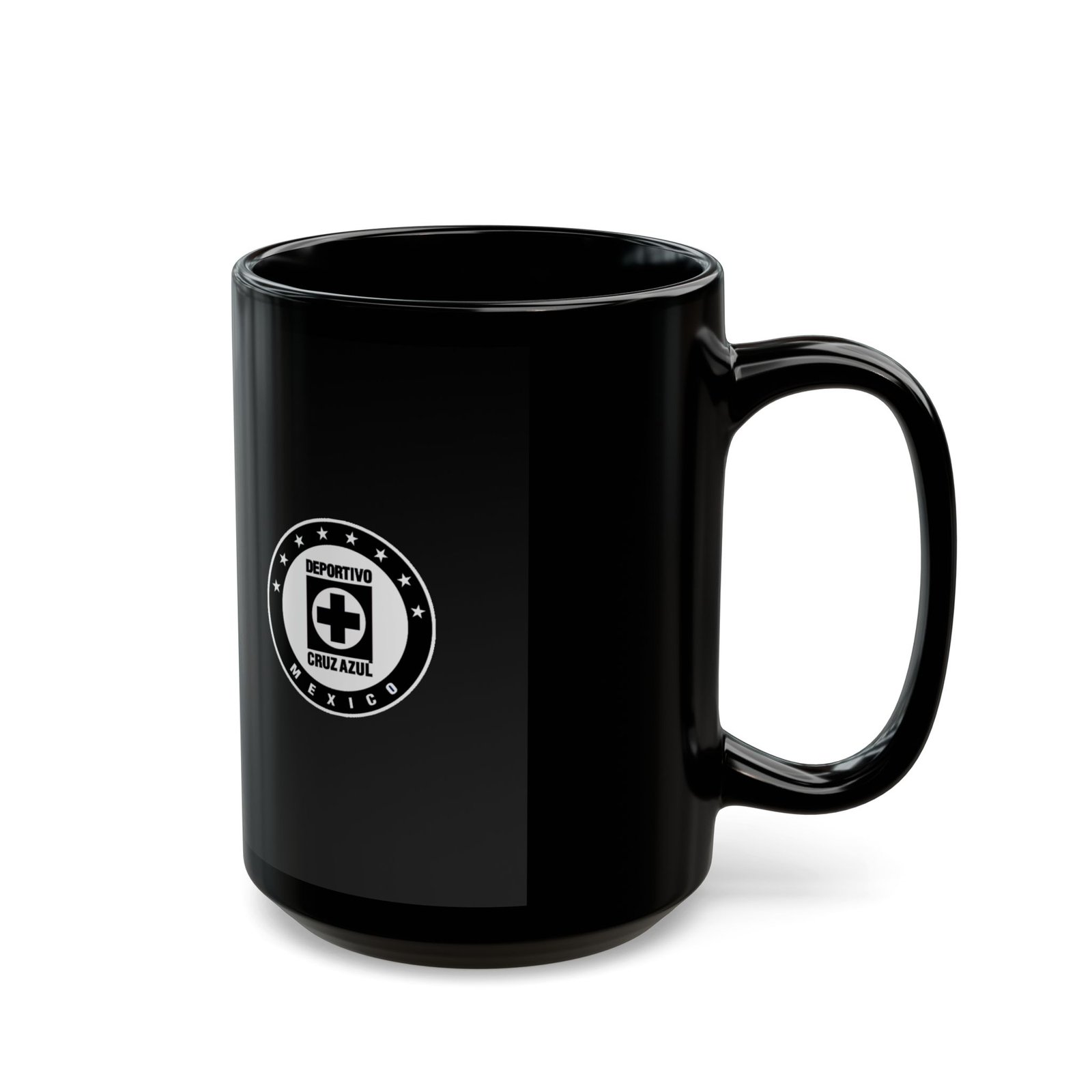Cruz Azul Soccer Crest Black Mug – 11oz & 15oz Fan Coffee Cup - Image 10