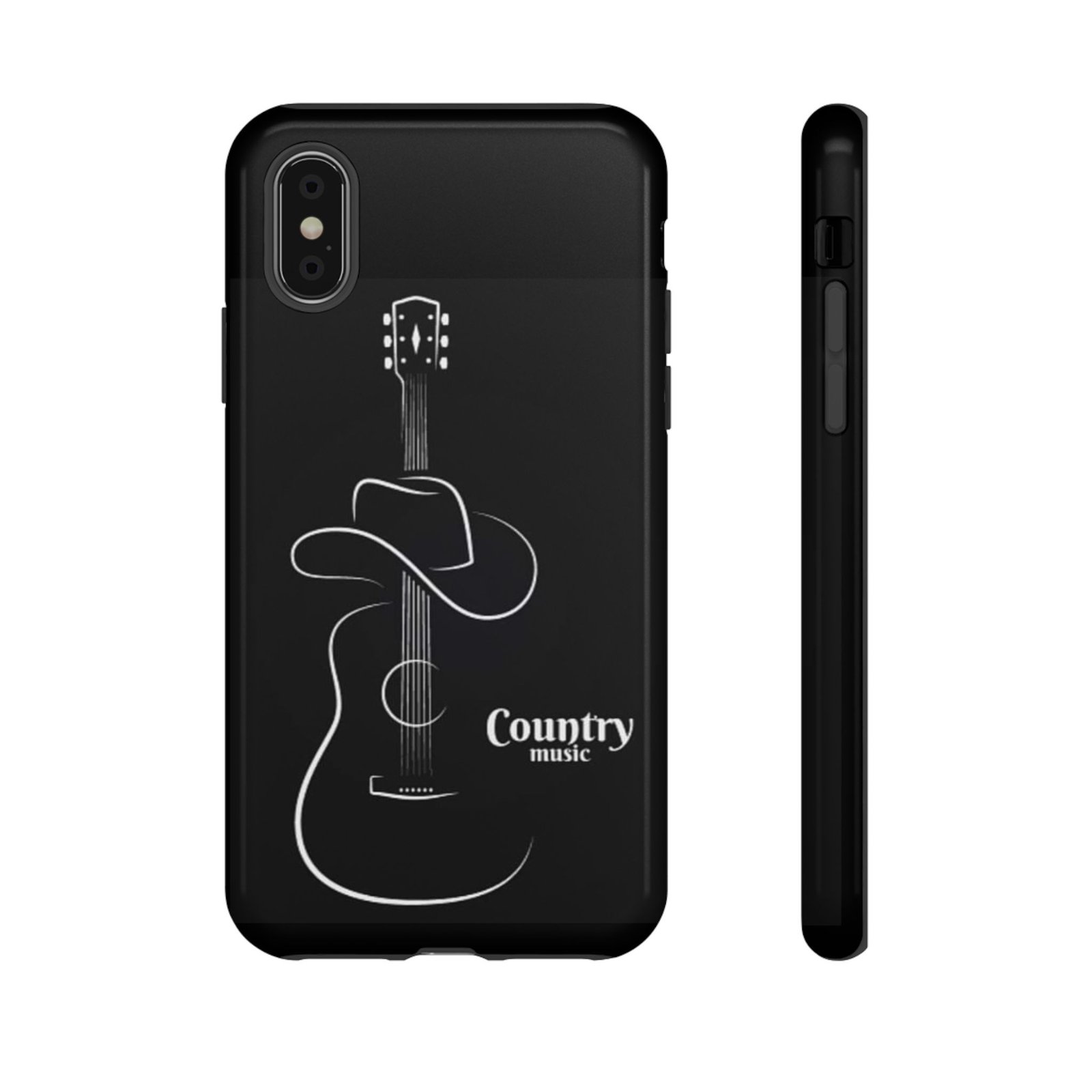 Country Music Phone Case, Tough Cases, Guitar Lover Gift, Country Musician Accessory, Music Themed Phone Cover, Durable Phone Protection - Image 5