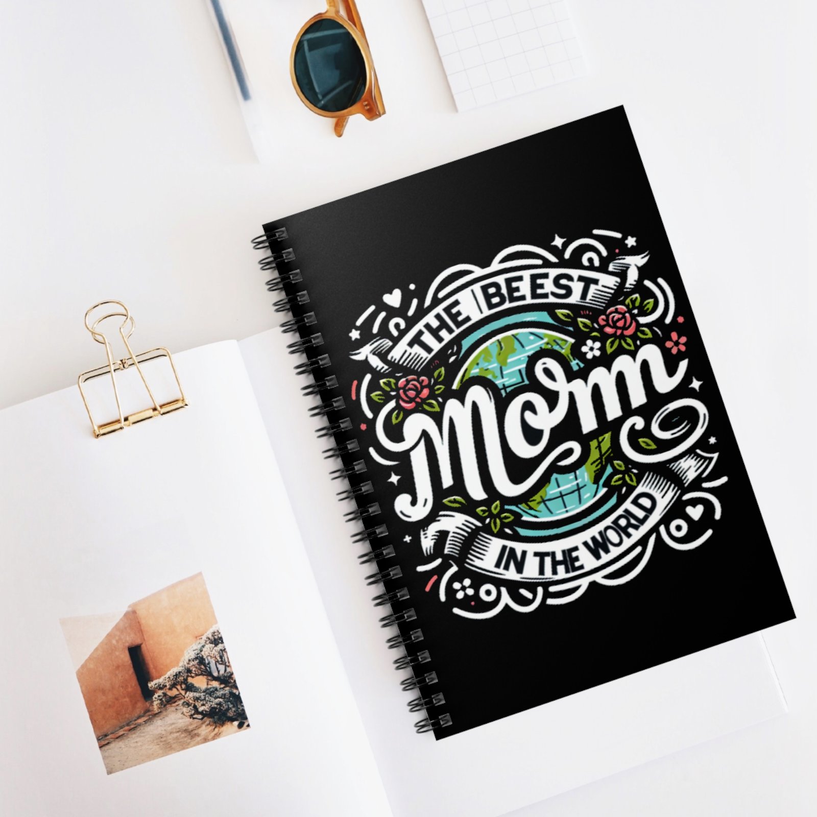 Best Mom Spiral Notebook - Perfect for Gifts, Journals, Note taking, Mother's Day, Inspirational Quotes - Image 5