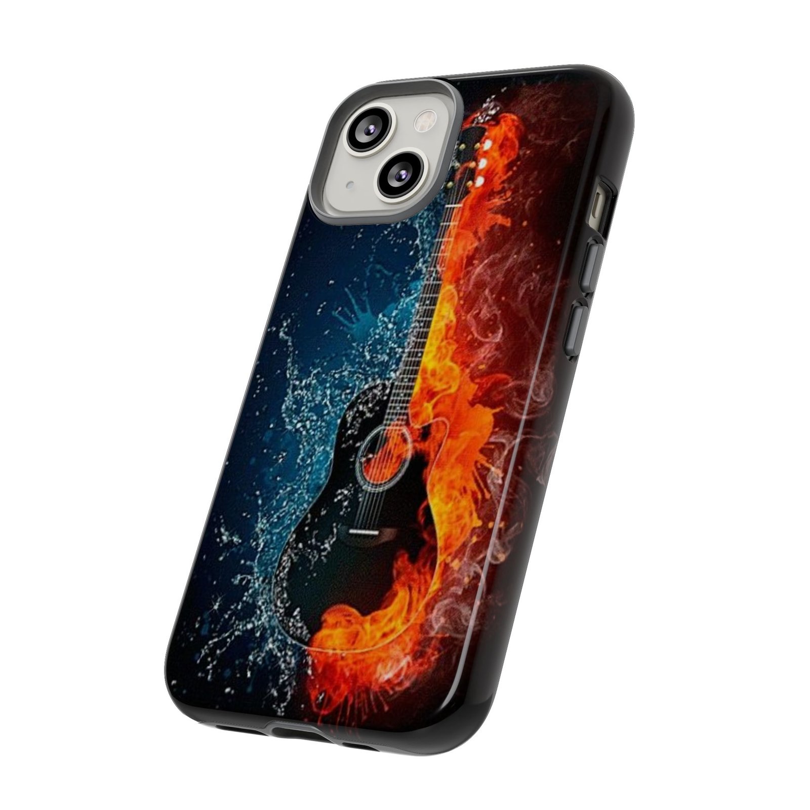 Fiery Guitar Phone Case - Artistic Protector, Music Lover Gift, Vibrant Accessory for Artists and Musicians, Personalized Tech Item, Unique - Image 42