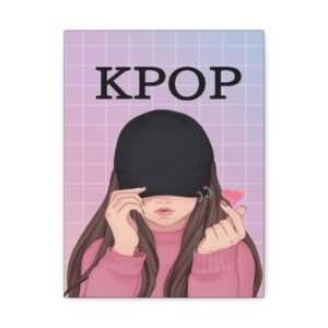 KPOP Canvas Wall Art, Aesthetic Room Decor, Trendy Home Decoration, Gift for KPOP Fans, KPOP Art Print, Stylish Wall Hangings