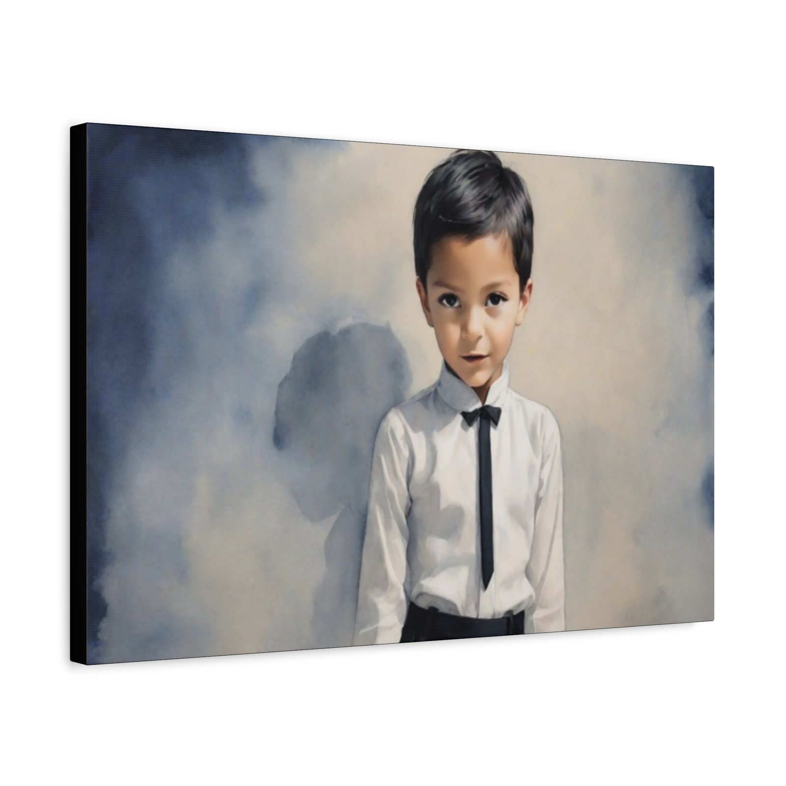 Little Nice Boy Whimsical Kid's Wall Art Canvas - Perfect for Playrooms, Bedrooms, Kids Rooms, Nursery Decor, Unique Gift Ideas - Image 2