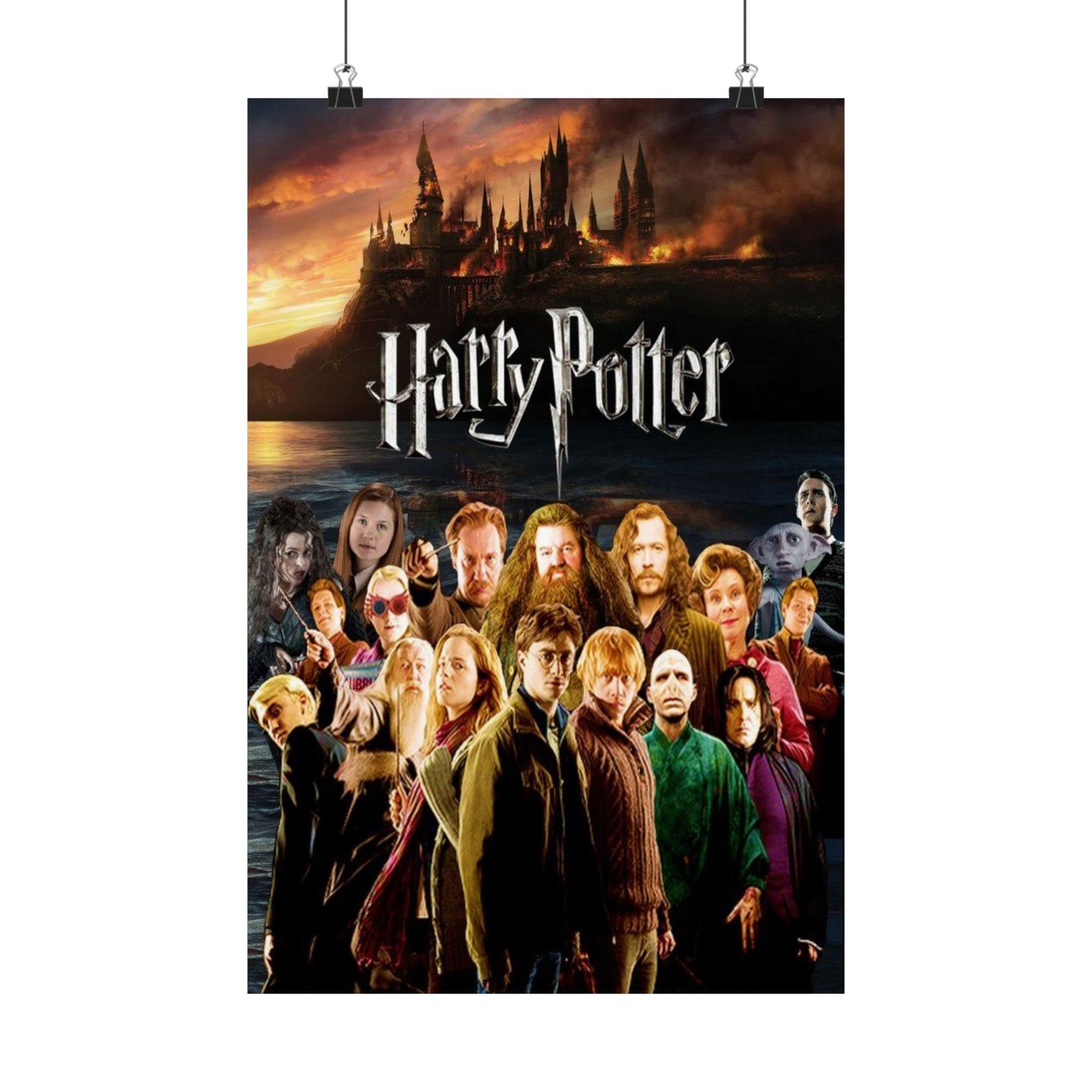 Harry Potter Matte Vertical Posters, Wizarding World Decor, Magical Wall Art, Gift for Fans, Collector Item, Room Decor