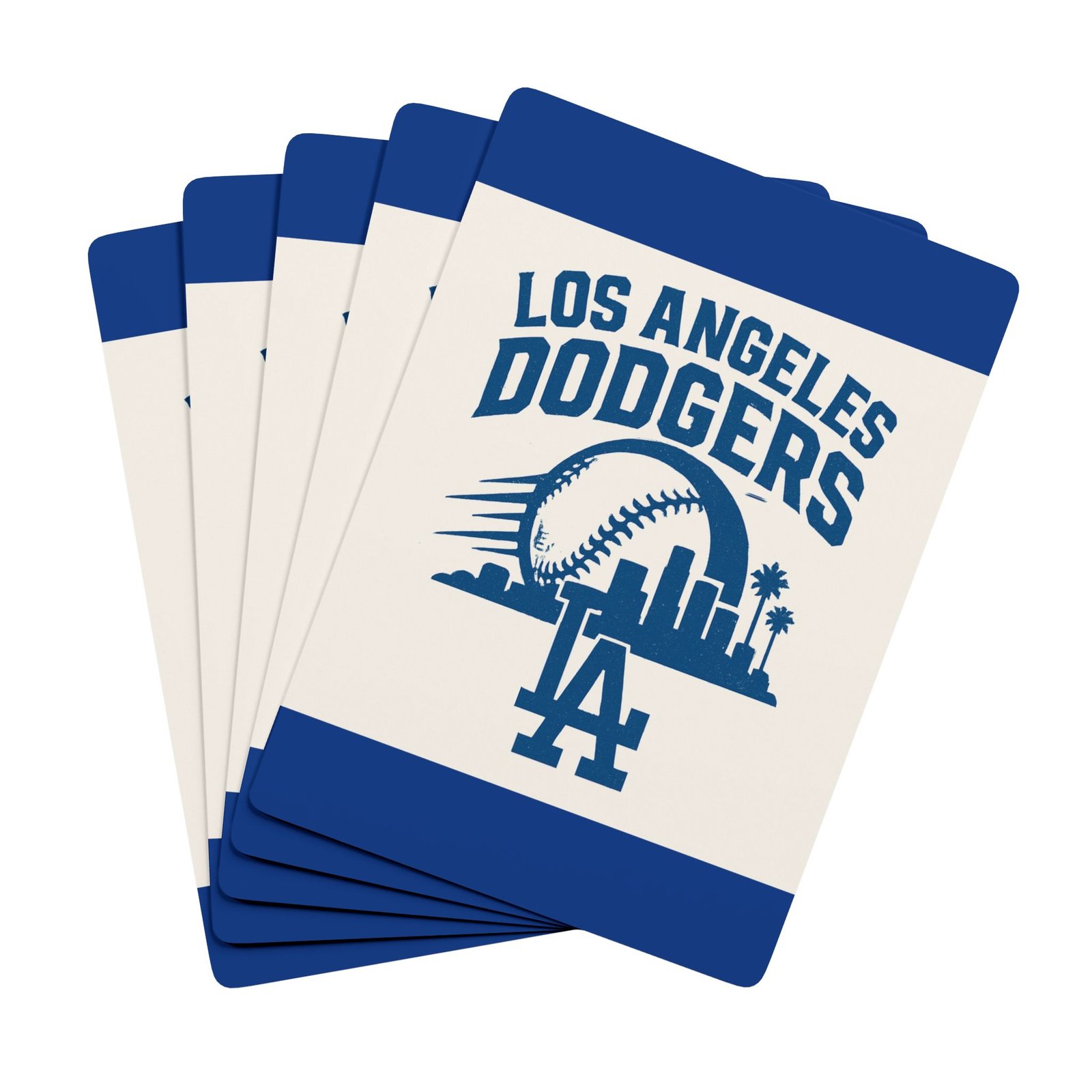 Los Angeles Dodgers Poker Playing Cards – MLB Deck for Fans & Game Night - Image 6