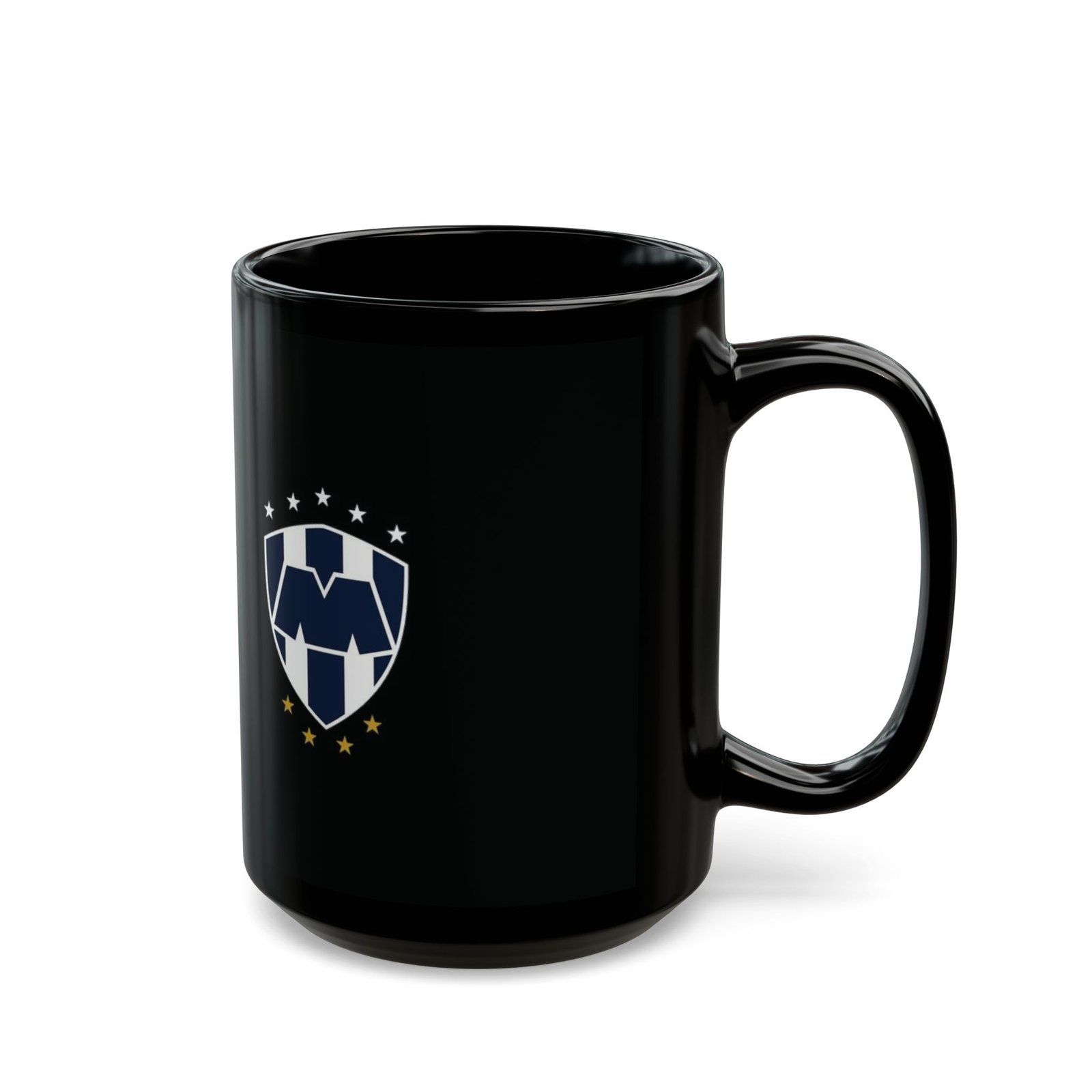Rayados Monterrey Crest Black Coffee Mug — Soccer Fan 11oz/15oz - Image 9