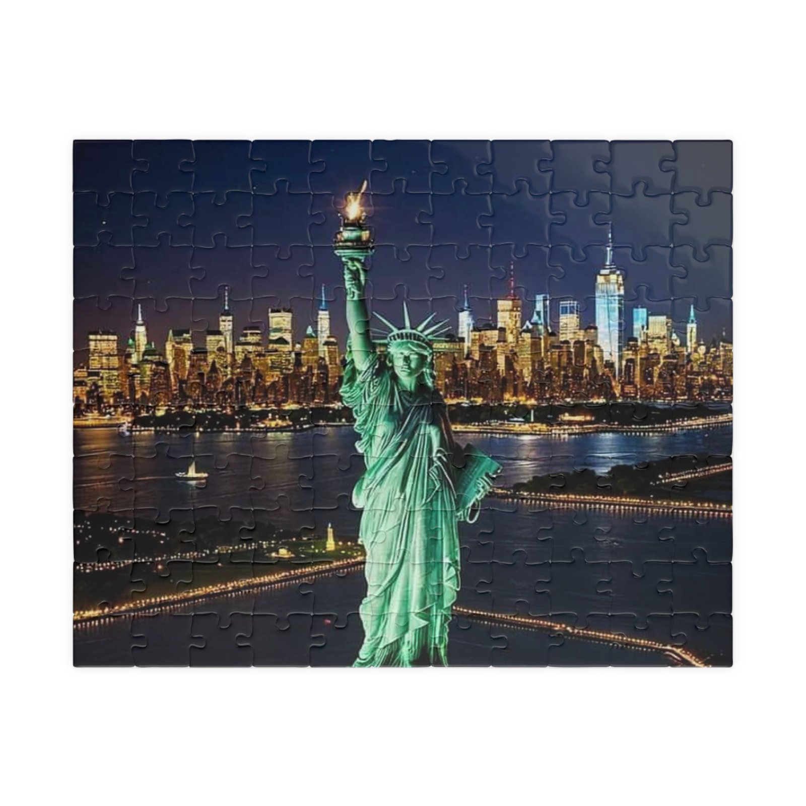 Statue of Liberty Puzzle - Perfect Gift for NYC Lovers, Family Game Night, Home Decor, Travel Memories, Educational Activity