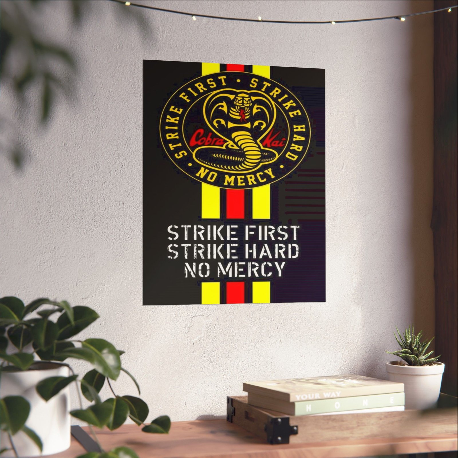 Cobra Kai Matte Vertical Poster - Martial Arts Decor, Motivational Wall Art, Gift for Karate Fans, Home Gym Decor, Movie Memorabilia - Image 5