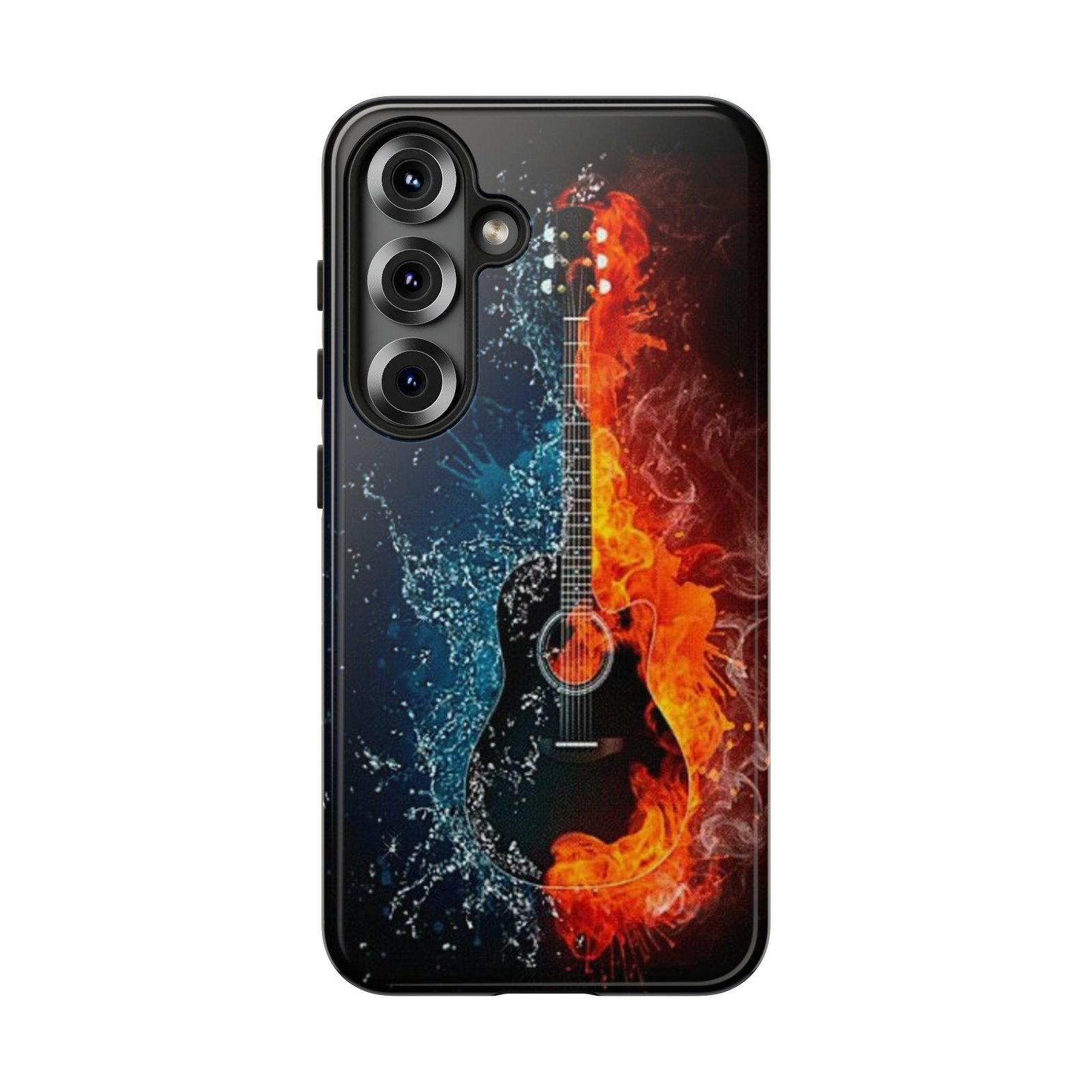 Fiery Guitar Phone Case - Artistic Protector, Music Lover Gift, Vibrant Accessory for Artists and Musicians, Personalized Tech Item, Unique - Image 132