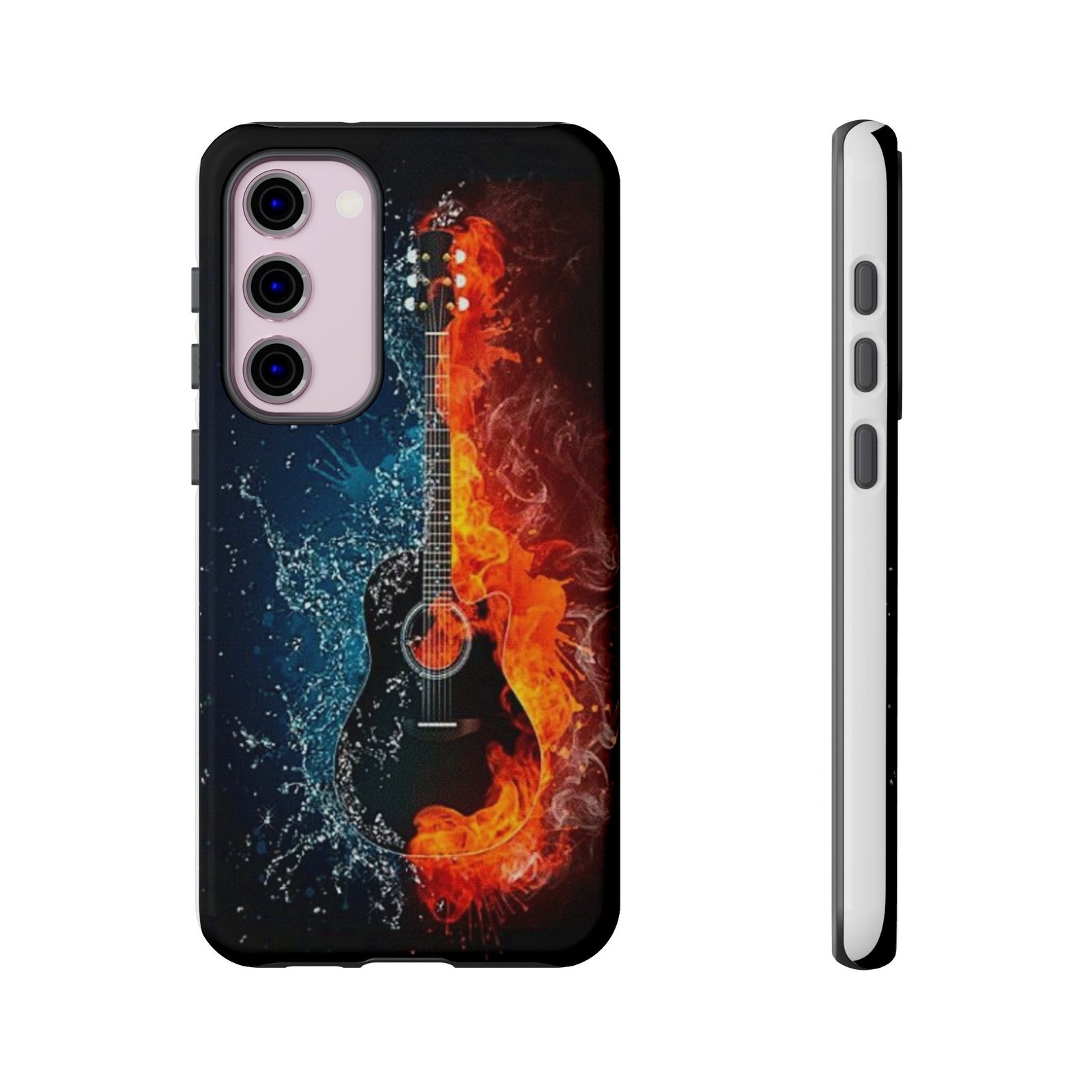 Fiery Guitar Phone Case - Artistic Protector, Music Lover Gift, Vibrant Accessory for Artists and Musicians, Personalized Tech Item, Unique - Image 65